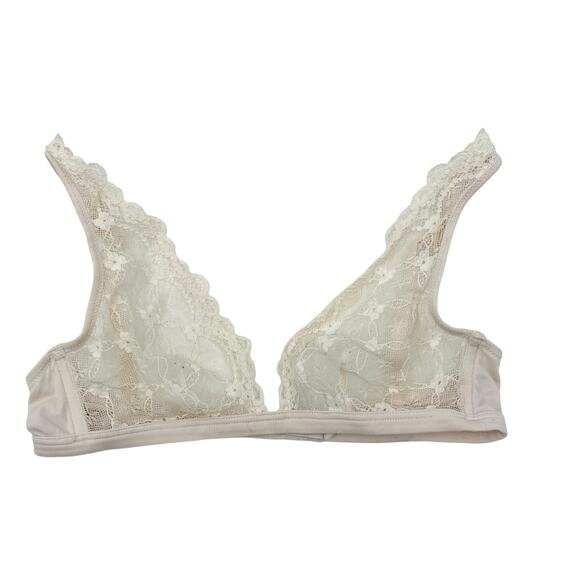 Initimissimi white lace triangle bralette - Picture 2 of 5